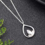 Buddha Stones 925 Sterling Silver Lotus Flower Floral Enlightenment Necklace Pendant Necklaces & Pendants BS 2