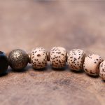 Buddha Stones Tibetan Bodhi Seed Black Obsidian Ebony Wood Copper Peace Bracelet Bracelet BS 9