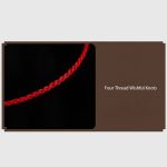 Buddha Stones 999 Gold Bead Handmade Four Thread Wishful Knots Braided Protection Bracelet Bracelet BS 6