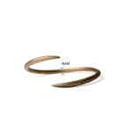 Buddha Stones Simple Design Copper Luck Adjustable Cuff Bracelet Bracelet Bangle BS 13