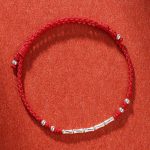 Buddha Stones Tibet Handmade Multicolored Bamboo Protection Braided String Bracelet 12