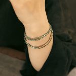 Buddha Stones Sodalite Picture Jasper Green Point Stone Harmony Wisdom Bracelet Bracelet BS 6