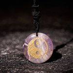 Buddha Stones Various Crystal Amethyst Tiger Eye Green Aventurine Yin Yang Spiritual Necklace Pendant Necklaces & Pendants BS 6