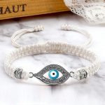 Buddha Stones Evil Eye Keep Away Evil Spirits String Bracelet Bracelet BS 36