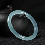 Buddha Stones Natural Jade Healing Blessing Bangle Bracelet Bracelet BS 3