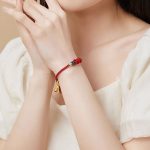 Buddha Stones 925 Sterling Silver Koi Fish Charm Wealth Success Braided Bracelet Bracelet BS 7