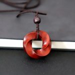 Buddha Stones Auspicious Clouds Relaxation Necklace Pendant Necklaces & Pendants BS 9