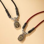 Buddha Stones Tibetan 925 Sterling Silver Zakiram Goddess of Wealth Protection Rope Necklace Pendant Necklaces & Pendants BS main