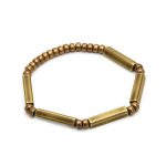 Buddha Stones Tibetan Simple Design Copper Wealth Luck Bracelet Bangle Bracelet Bangle BS 6