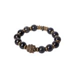 Buddha Stones Rainbow Obsidian Copper Love Healing Bracelet Bracelet BS 11