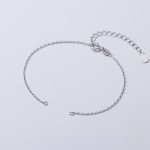Buddha Stones 925 Sterling Silver Semi-finished Chain Blessing Bracelet Bracelet BS Silver