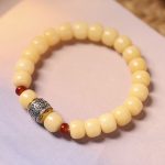 Buddha Stones Bodhi Seed Auspicious Cloud Fu Character Bead Peace Bracelet Bracelet BS 5