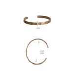 Buddha Stones Vintage Rustic Design Copper Wealth Adjustable Cuff Bracelet Bracelet Bangle BS 13