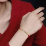 Buddha Stones 925 Sterling Silver Luck Strength Red String Protection Braid Bracelet Bracelet BS 2