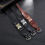 Buddha Stones Lucky Tree Of Life Balance Leather Bracelet Bracelet BS 8