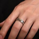 Buddha Stones PiXiu Om Mani Padme Hum Heart Sutra Luck Wealth Couple Ring Ring BS 3