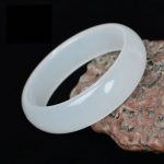Buddha Stones Natural Golden Silk Jade Wealth Luck Bracelet Bangle Bracelet Bangle BS 6