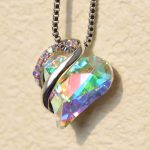 Buddha Stones Love Heart Birthstone Healing Energy Necklace Pendant Necklaces & Pendants BS 16