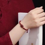 Buddha Stones Chinese Zodiac Natal Buddha Cinnabar Keep Away Evil Spirits Rope Bracelet (Extra 30% Off | USE CODE: FS30) Bracelet BS 10