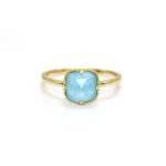 Buddha Stones 925 Sterling Silver Plated Gold Turquoise Protection Ring Earrings Necklace Pendant Set Bracelet Necklaces & Pendants BS 29