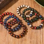 Buddha Stones Tibetan Classic Liuli Glass Bead Luck Wealth Bracelet (Extra 30% Off | USE CODE: FS30) Bracelet BS 2