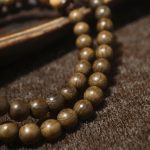 Buddha Stones Tibetan Sandalwood Protection Charm Mala Bracelet Mala Bracelet BS 12
