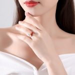 Buddha Stones 925 Sterling Silver Cute Dolphin Hetian Jade Red Agate Luck Necklace Pendant Ring Earrings Set Bracelet Necklaces & Pendants BS 9