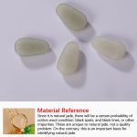 Buddha Stones 925 Sterling Silver Plated Gold Hetian Jade Luck Shamrock Clover Necklace Pendant Earrings Bracelet Necklaces & Pendants BS 9