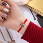 Buddha Stones God of Wealth Handmade Thread Luck Strength Braid Bracelet Bracelet BS 3