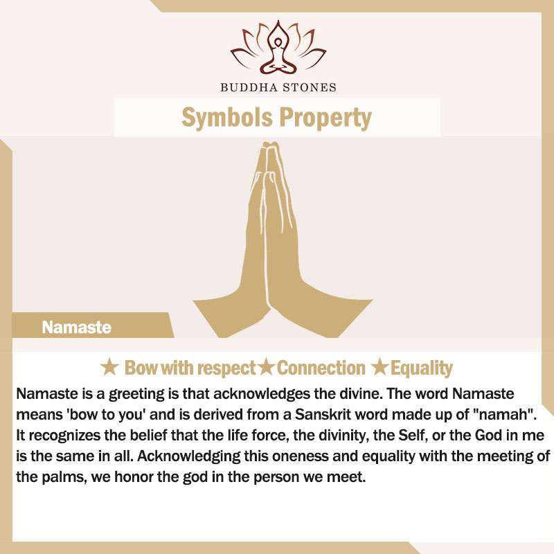 Buddha Stones 925 Sterling Silver Namaste Equality Stud Earrings Earrings BS 1