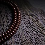 Buddha Stones Natural Tibet 108 Mala Beads Purple Bodhi Seed Three-eyed Dzi Bead Copper Dorje Harmony Bracelet Mala Bracelet BS 7