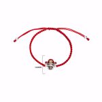 Buddha Stones God of Wealth Handmade Thread Luck Strength Braid Bracelet Bracelet BS 5