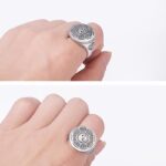 Yin Yang Balance Adjustable Ring Rings BS 5