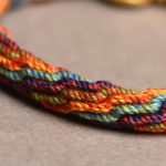 Buddha Stones Tibetan Om Mani Padme Hum Dreamcatcher Luck Colorful Reincarnation Knot String Bracelet Bracelet BS 9