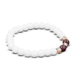 Buddha Stones Natural White Jade Protection Bracelet Bracelet BS 1