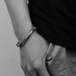 Buddha Stones 925 Sterling Silver Vintage Twisted Design Wealth Healing Chain Bracelet Bracelet BS 3