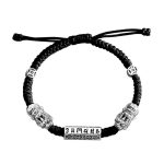 Buddha Stones Double PiXiu Feng Shui Copper Coin Om Mani Padme Hum String Bracelet Bracelet BS 16
