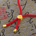 Buddhastoneshop Wealth Attractor Red Agate Pixiu Red String Bracelet