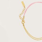 Buddha Stones 18K Gold Plated Copper Two Birds Zircon Healing Necklace Pendant Bracelet Earrings Set Bracelet Necklaces & Pendants BS 10