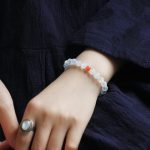 Buddha Stones Moonstone Calm Healing Positive Bracelet Bracelet BS 2