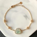 Buddha Stones Laughing Buddha Jade Abundance Chain Bracelet Bracelet BS Jade