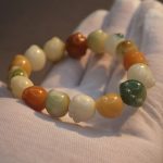 Buddha Stones Multilayered Bodhi Seed Cute Cat Paw Calm Harmony Bracelet Bracelet BS 4