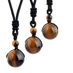 Buddhastoneshop Tibetan Tiger's Eye Protection Necklace