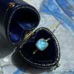 Buddha Stones 925 Sterling Silver Plated Gold Turquoise Protection Ring Earrings Necklace Pendant Set Bracelet Necklaces & Pendants BS 27