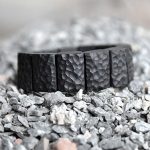 Buddha Stones Vintage Ebony Wood Texture Peace Couple Bracelet Bracelet BS 7