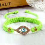 Buddha Stones Evil Eye Keep Away Evil Spirits String Bracelet Bracelet BS 44