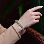 Buddha Stones Jade Abundance Luck Blessing Bracelet Bangle Bracelet BS 2
