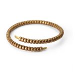 Buddha Stones Vintage Design Copper Balance Adjustable Cuff Bracelet Bracelet Bangle BS 9