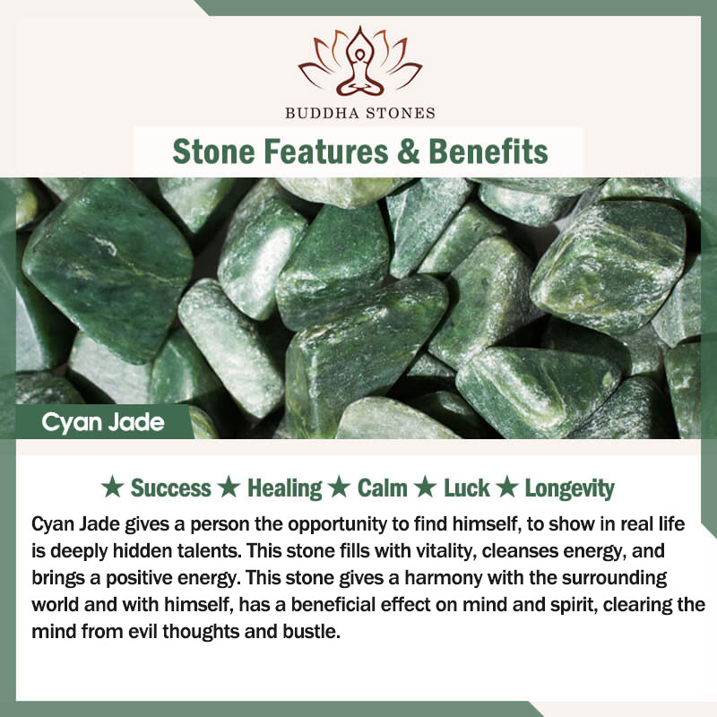 Buddhastoneshop features and benefits of cyan jade