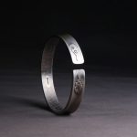 Buddha Stones 999 Sterling Silver Yin Yang Auspicious Clouds Balance Harmony Bracelet Bracelet Bangle BS 2